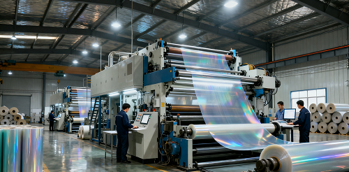 Película de PVC en relieve