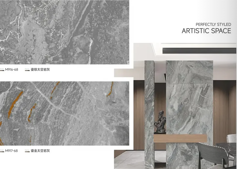 Pvc Marble Grain Film